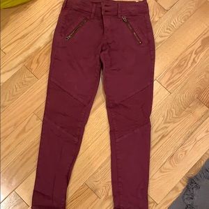 American Eagle Maroon Pants